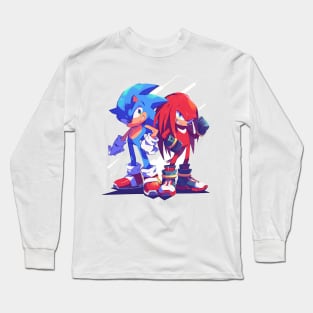 sonic and knuckles Long Sleeve T-Shirt